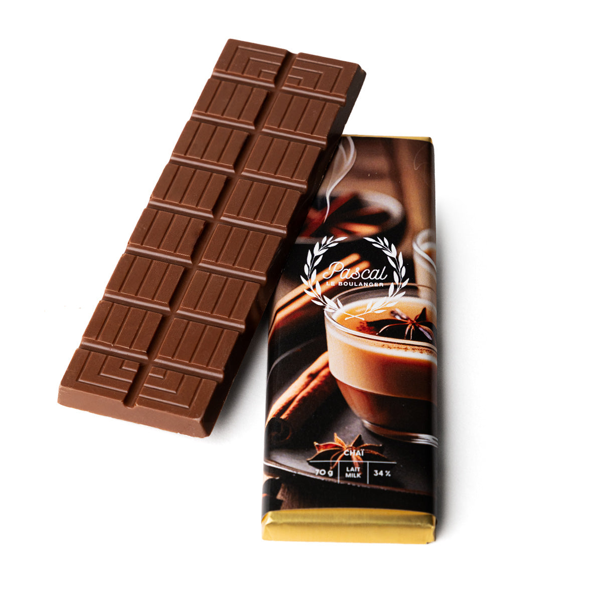 Chai milk chocolate bar