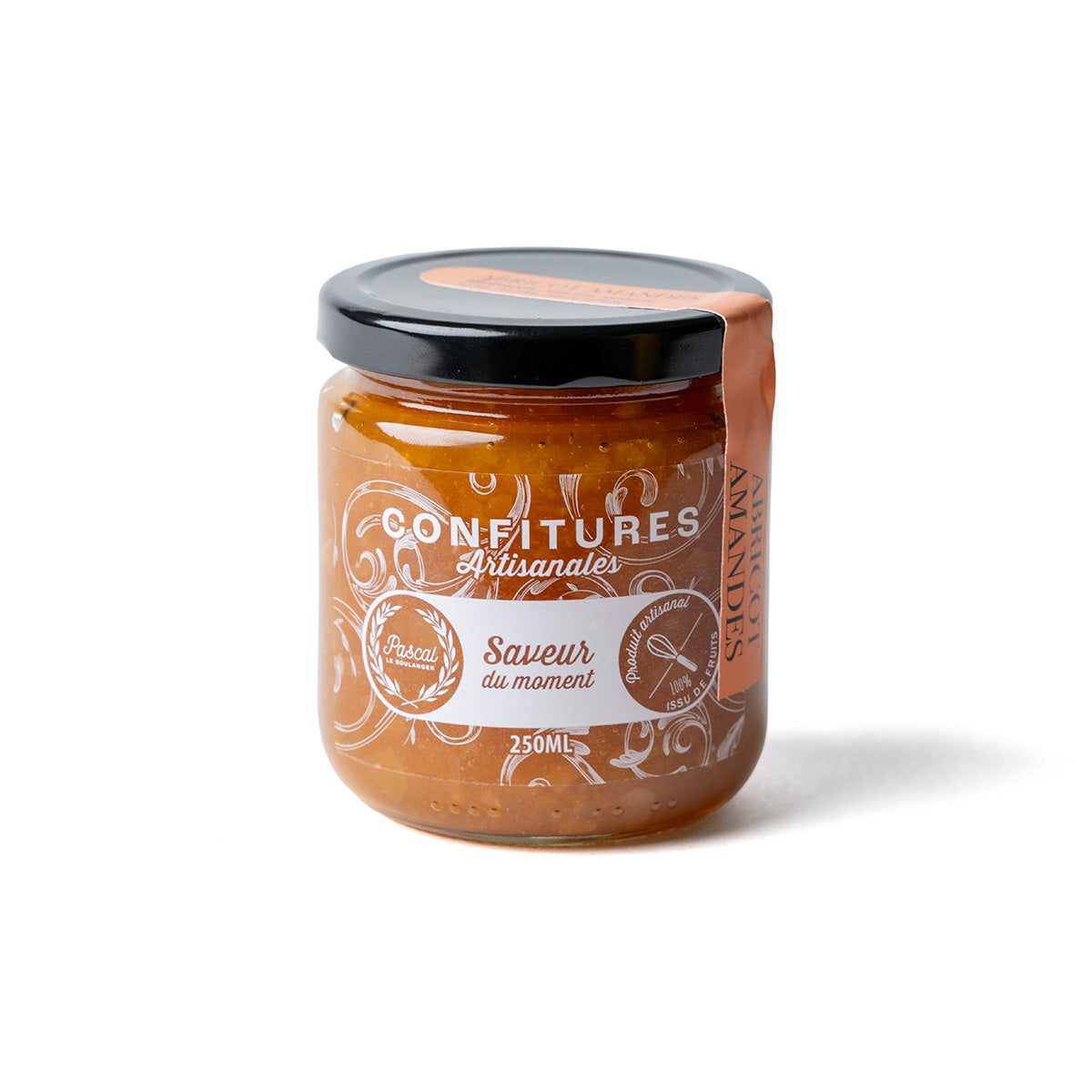 Confiture abricots amandes