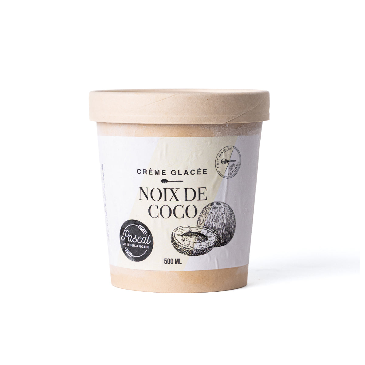 Crème glacée noix de coco