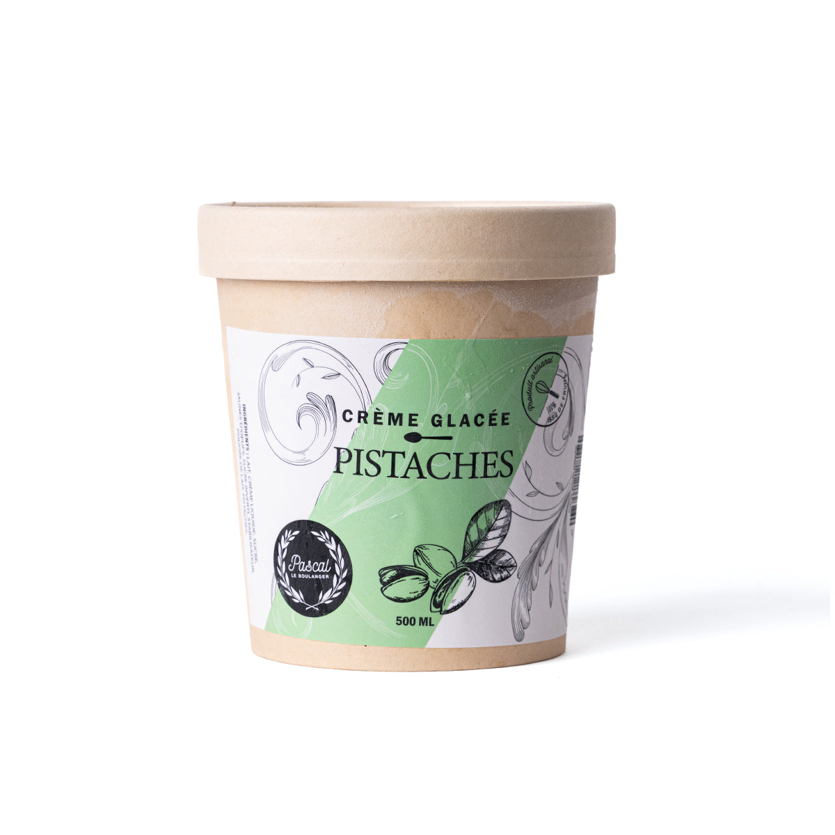 Crème glacée pistache