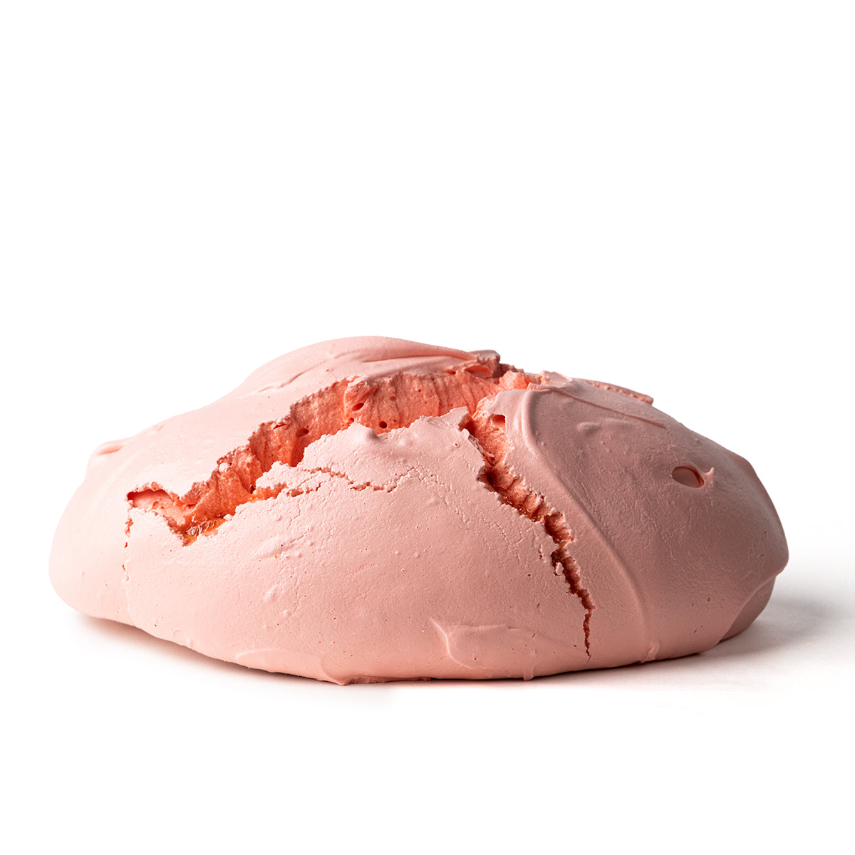 Pink meringue