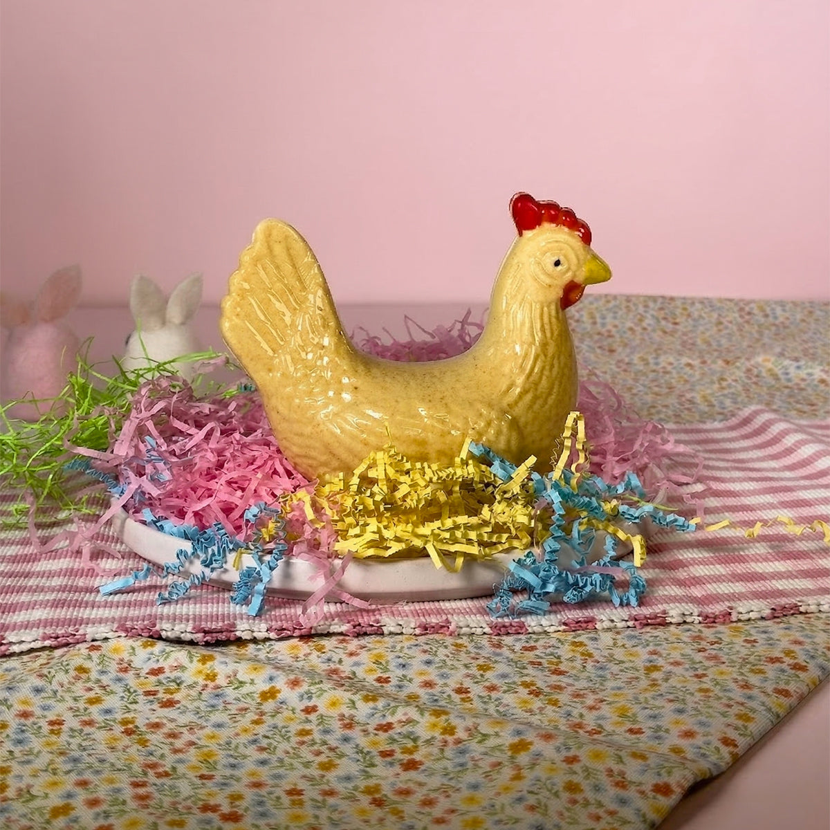 Poule Garnie - Blanc