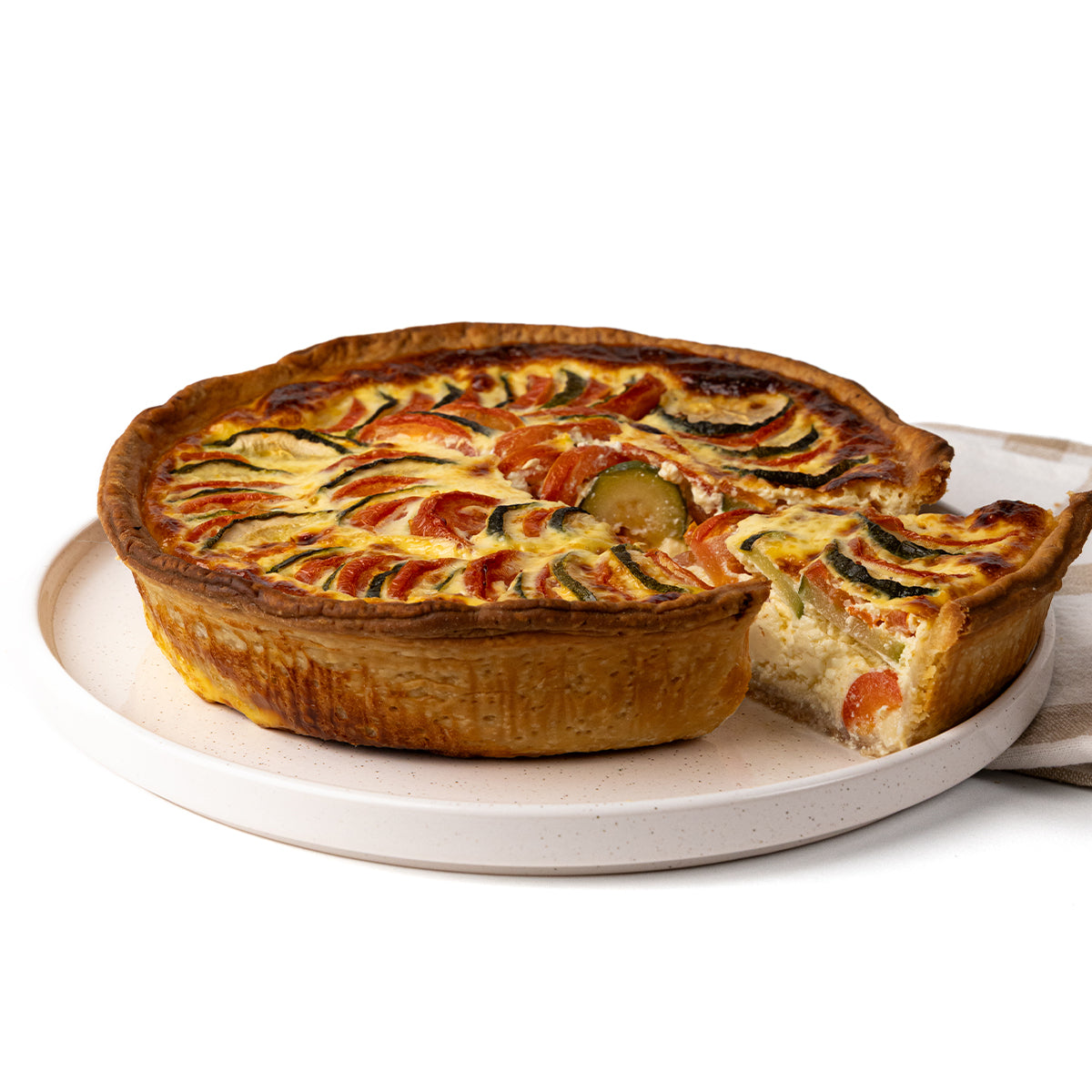 Quiche Tomate Zucchini - Grande