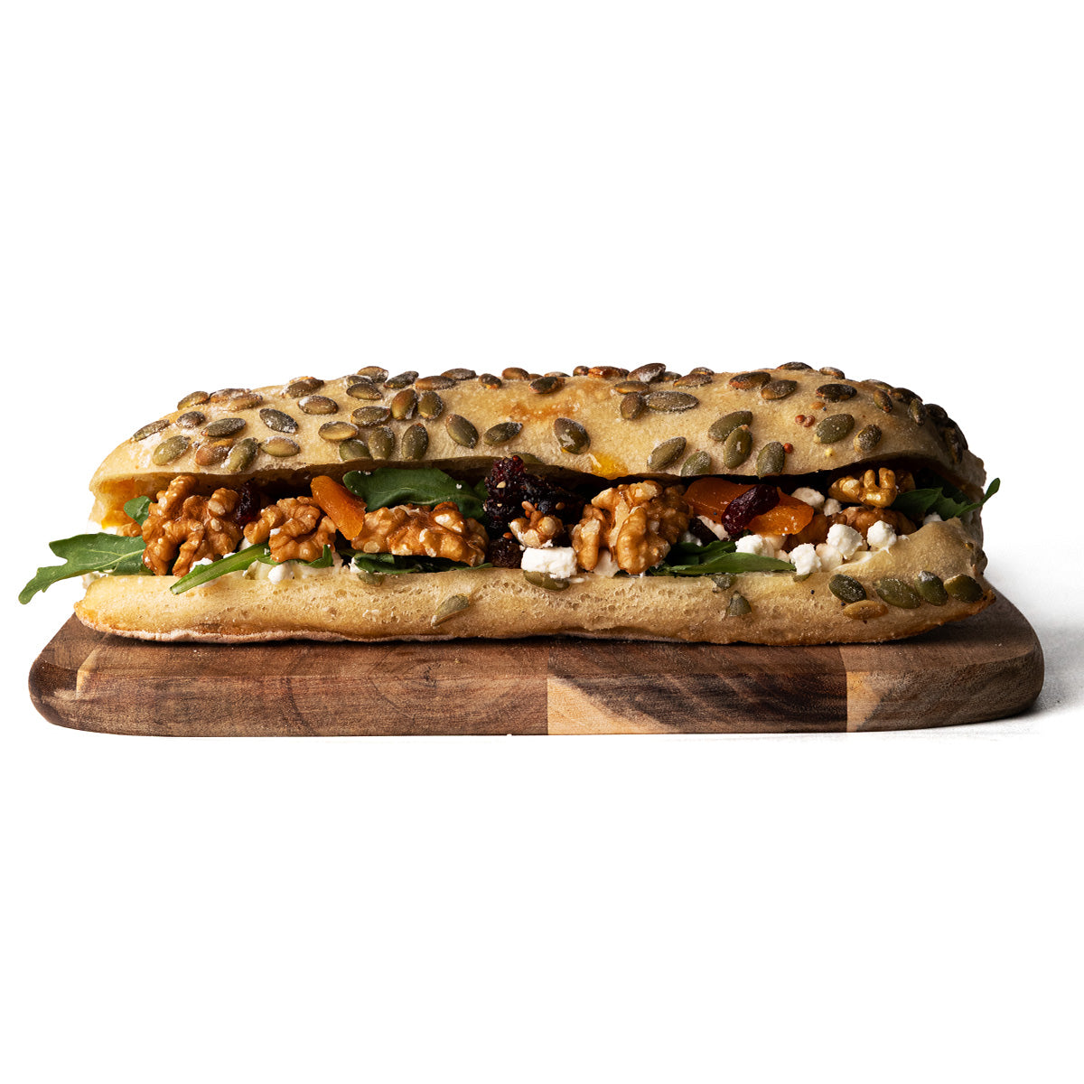 Sandwich Chèvre Abricot St-Sauveur