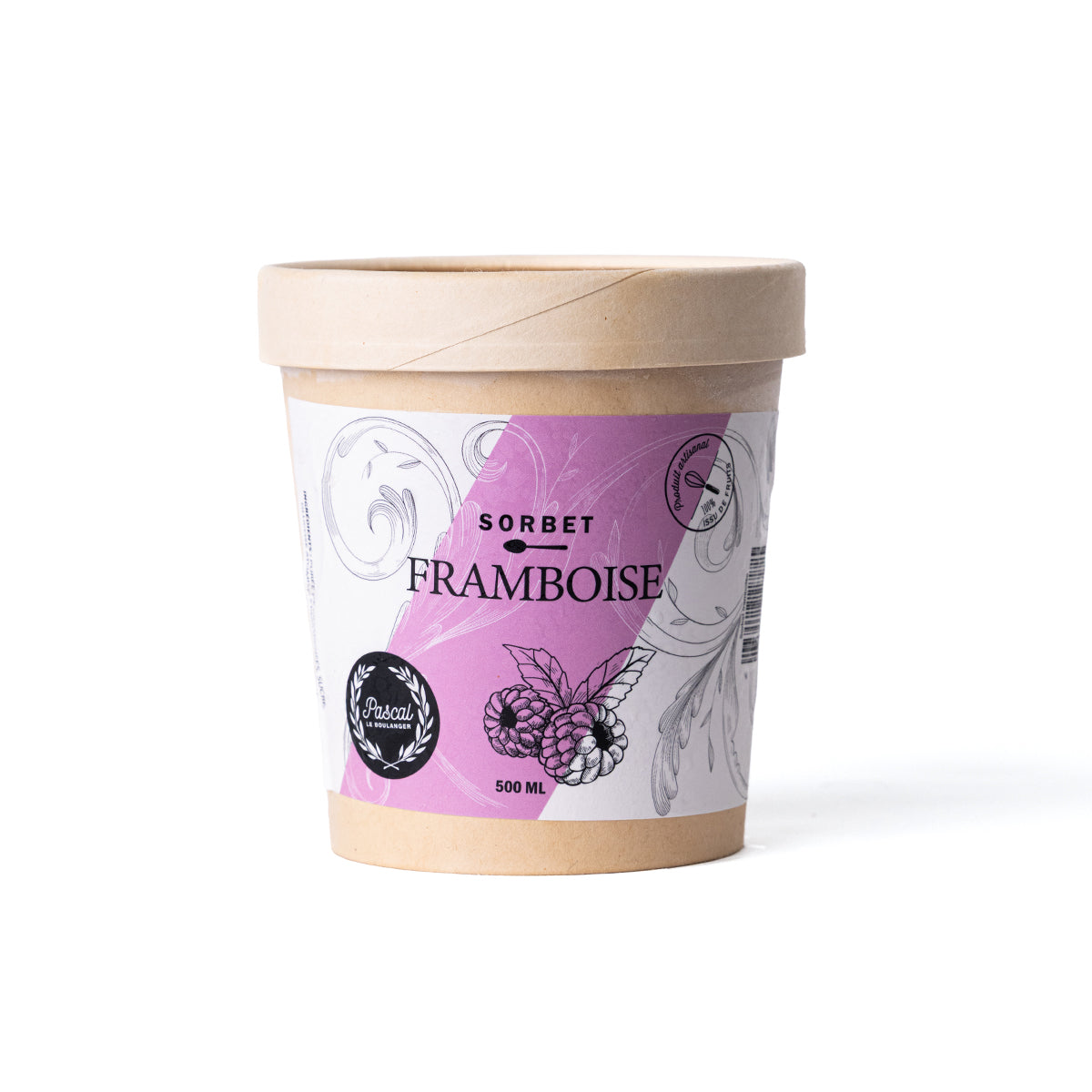 Raspberry sorbet